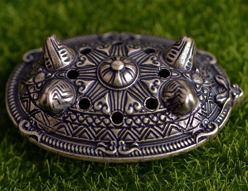 LANGHONG Norse Viking Brooch For Men Turtle Brooch Talisman Jewelry, Gift For Men - Image 3
